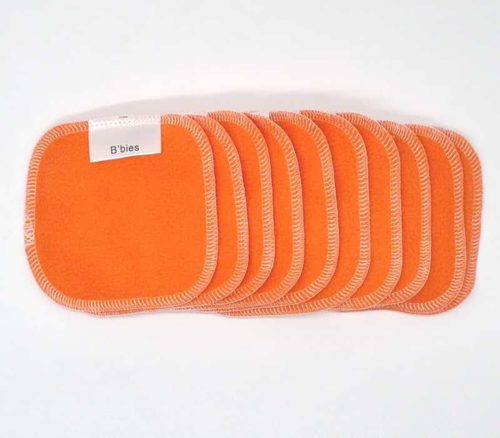 12460 lingettes lavable mypads orange