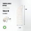 3 tampons lavables - Coton bio - Taille M – Image 5