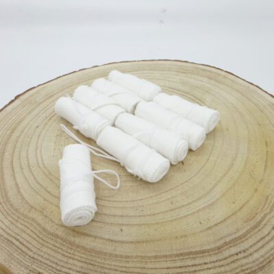 9 tampons lavables - Coton bio - Taille M