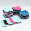 40 lingettes démaquillantes lavables en bambou - Coloris au choix