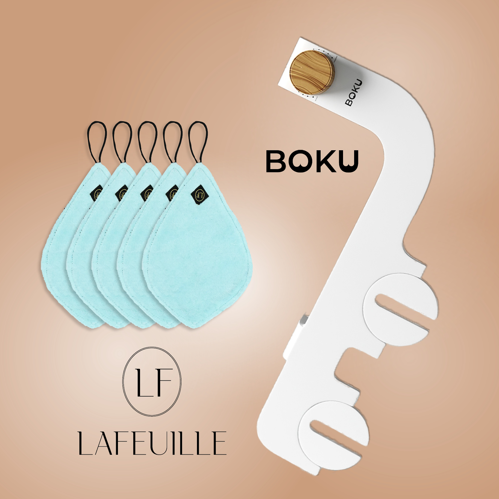 Bidet Boku + 5 Feuilles pour séchage Offertes