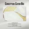 1 protège-string lavable, coton bio, flux très léger - Coloris aléatoire – Image 2