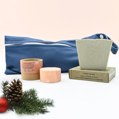 Coffret cadeau nettoyant bio et crème solide - Comme Avant