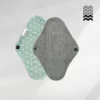 Pack Complet Serviettes hygiéniques lavables - Jour et nuit - Flux moyen à fort - 20 pièces + 1 pochette offerte – Image 2