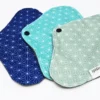 5 serviettes hygiéniques lavables pour ADO - Flux léger à moyen – Image 11