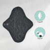 5 protège-slips lavables en COTON BIO (Gamme XS) – Image 7