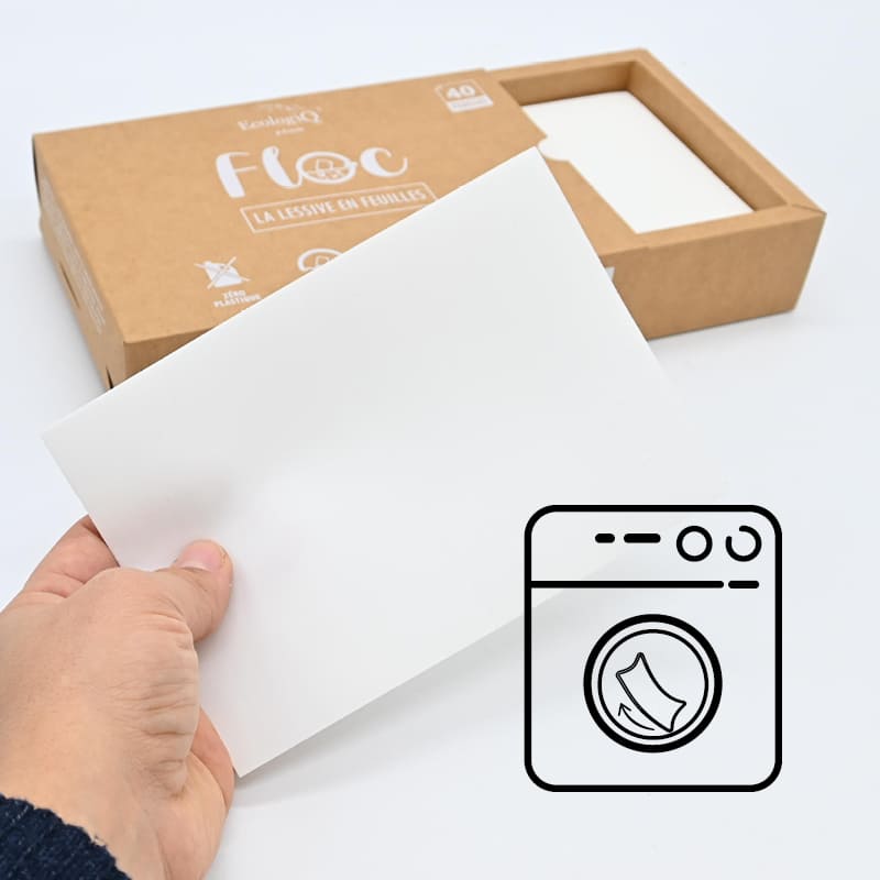 Lessive en feuilles pour culottes menstruelles- 40 lavages – Image 6