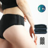 Lot de 5 culottes menstruelles NUIT– Flux abondant