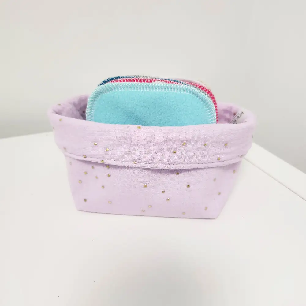Panière lingettes taille S - Double gaze de coton – Image 6
