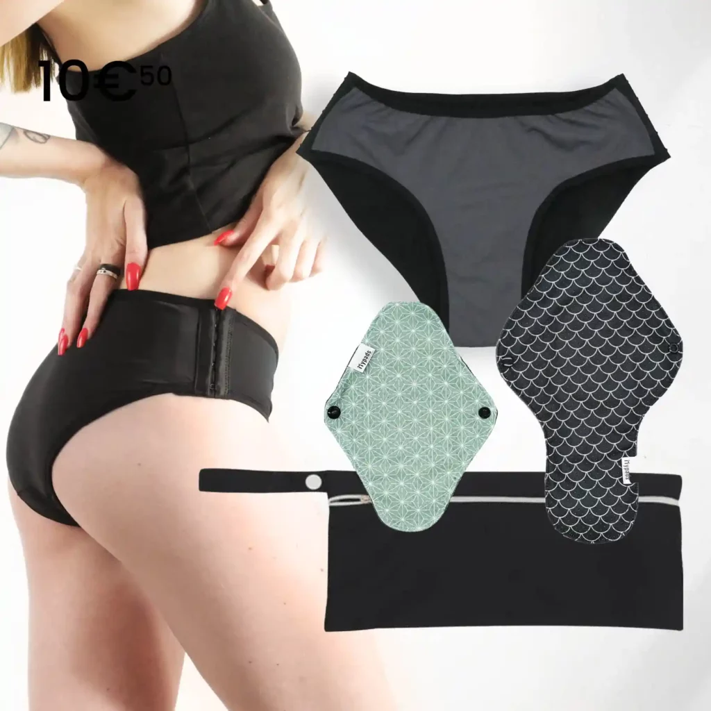 Kit découverte menstruel, 4 pièces pour tester