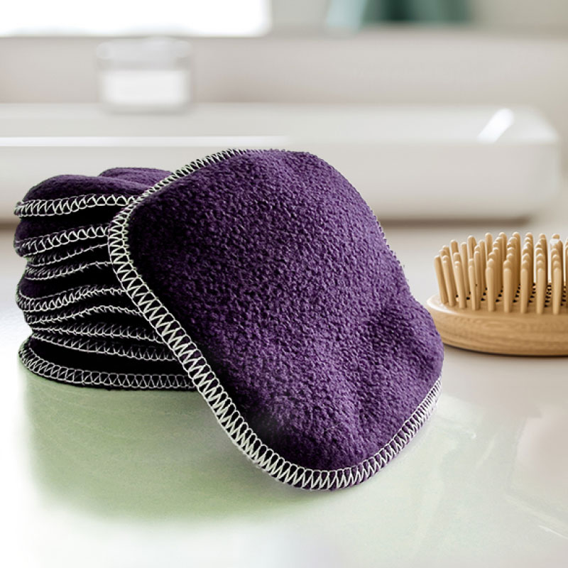 10 lingettes lavables réutilisables – Coloris au choix – Image 9