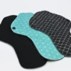 Pack Complet Serviettes hygiéniques lavables - Jour et nuit - Flux léger à moyen - 20 pièces + 1 pochette offerte – Image 8