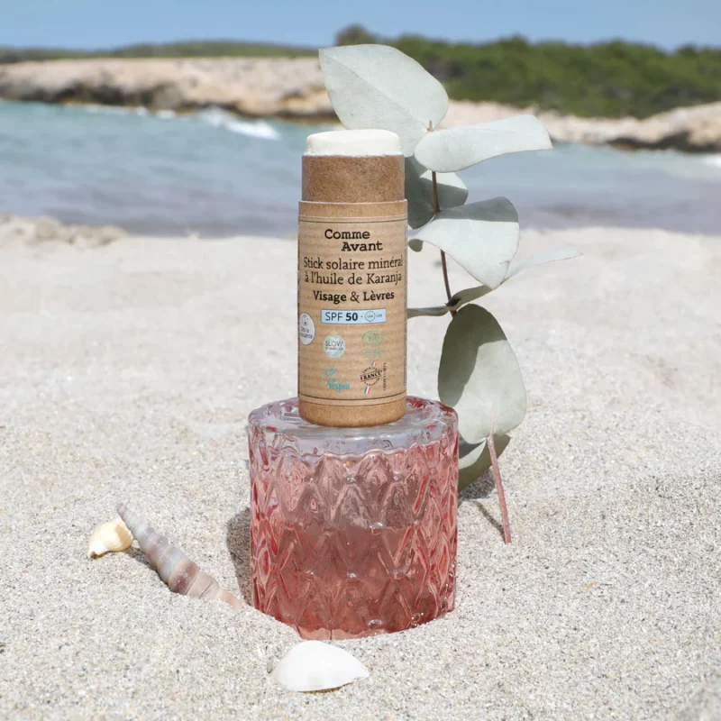Stick solaire SPF50 minéral Visage et lèvres - Bébés et adultes- Comme Avant – Image 3