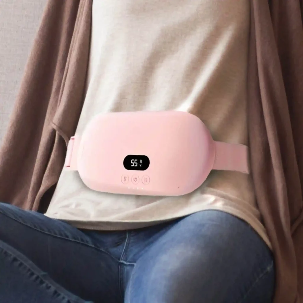 Ceinture chauffante et vibrante