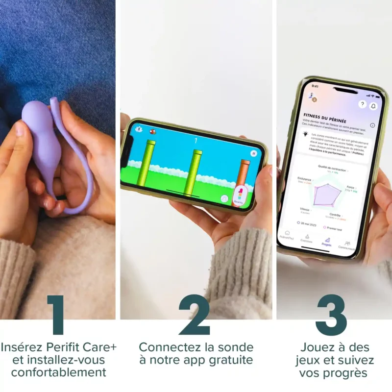 Perifit Care Plus - Sonde périnéale de renforcement nouvelle génération – Image 6