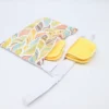 Pochette double (transport culotte menstruelle / serviette lavable) – A choisir – Image 6