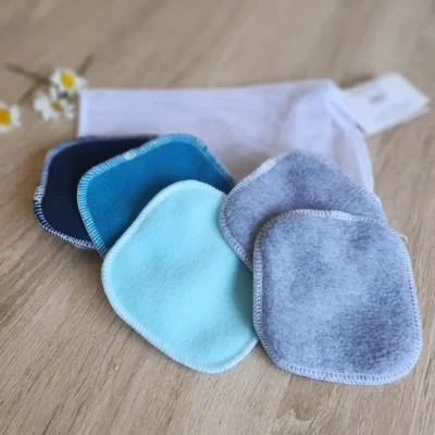 Kit 5 lingettes démaquillantes en bambou **Produit déclassé**