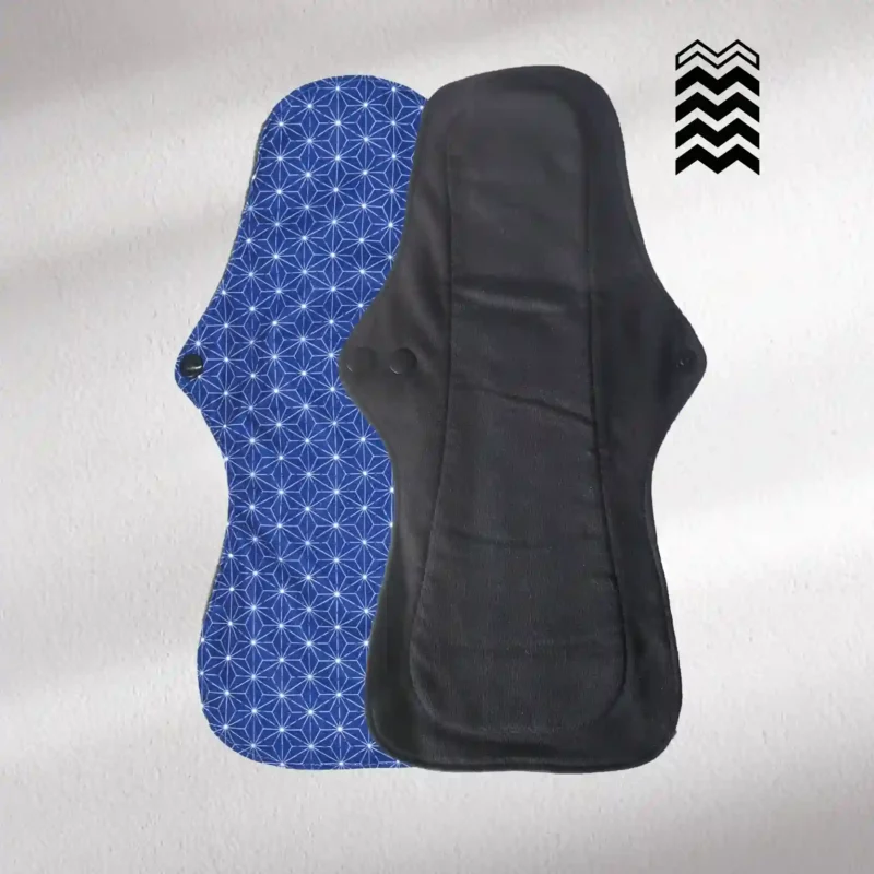 1 serviette hygiénique lavable (Gamme L) pour maternité, nuit – Image 6