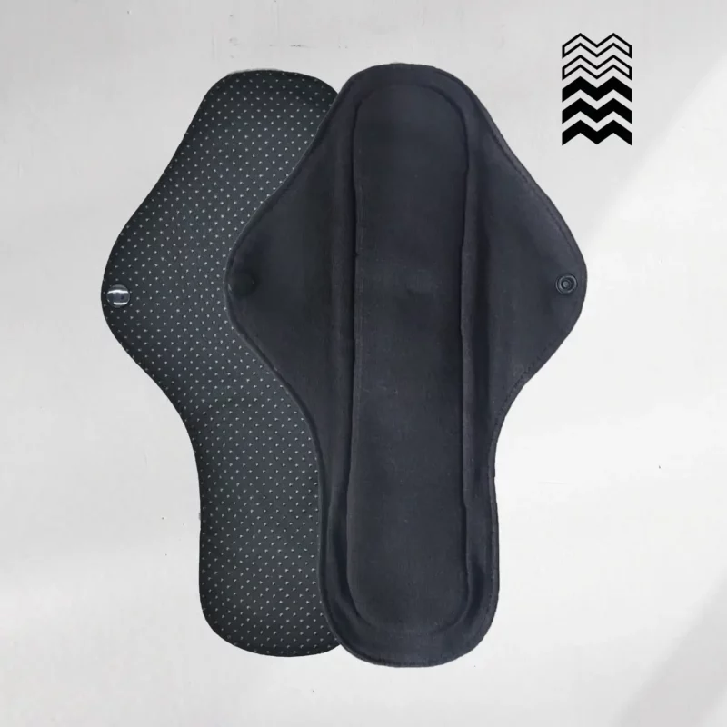 5 serviettes hygiéniques lavables en COTON (Gamme M) - Flux moyen à fort - A choisir – Image 11