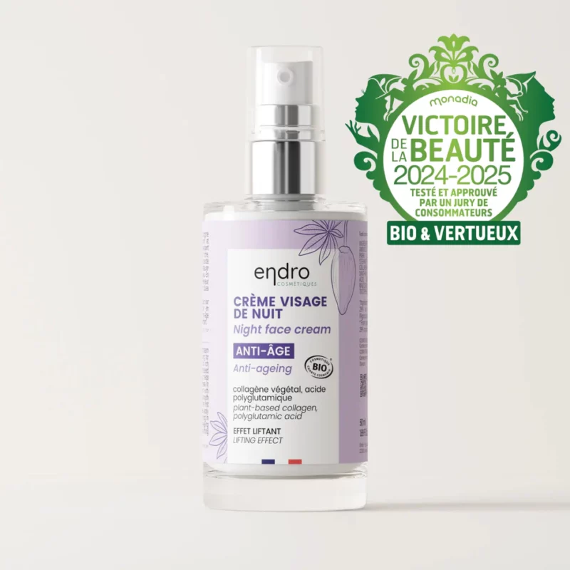 Crème de nuit régénérante au Collagène - Endro Cosmétiques – Image 6