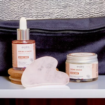 Coffret Bonne Mine : Crème et Sérum Endro, Gua Sha...