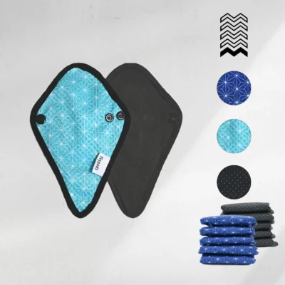 10 protège-strings lavables en coton