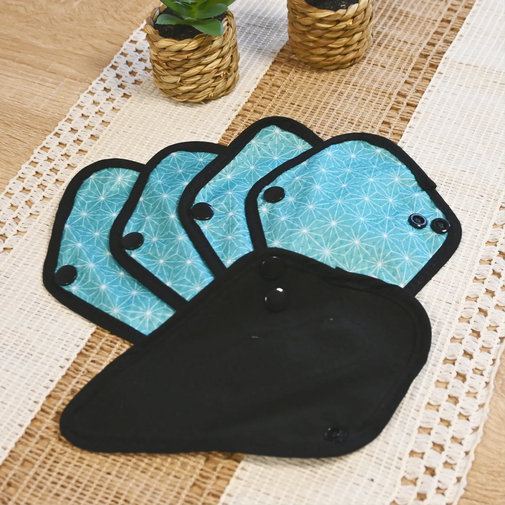 10 protège-strings lavables en coton – Image 6