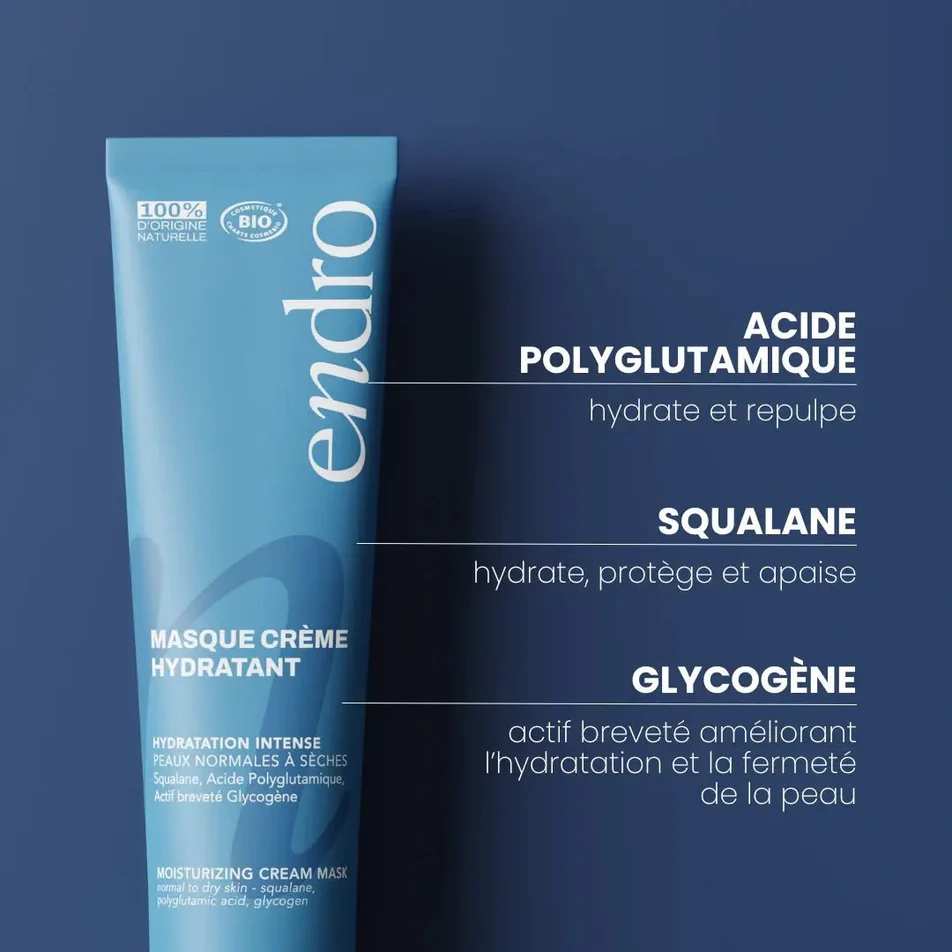 Masque crème hydratante - 75ml - Endro Cosmétiques – Image 4