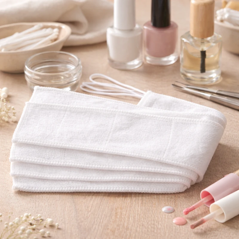 6 Dissolvettes lavables, pochette rangement et filet de lavage, lingettes pour vernis à ongles