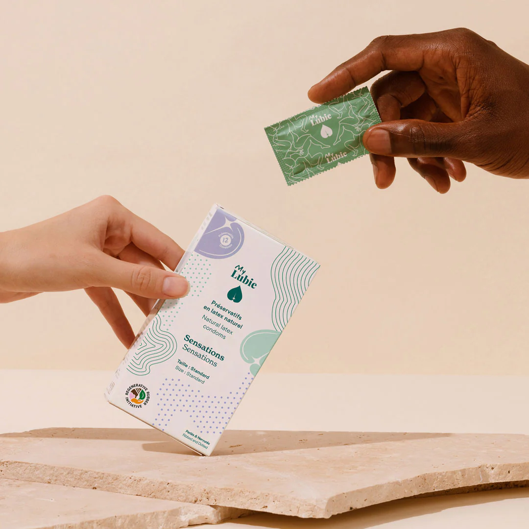 Préservatifs Sensations en latex naturel - My Lubie - Taille unique – Image 2