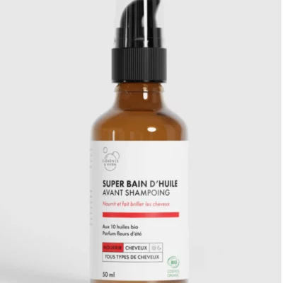 Bain d'huile avant-shampoing - Clémence & Vivien