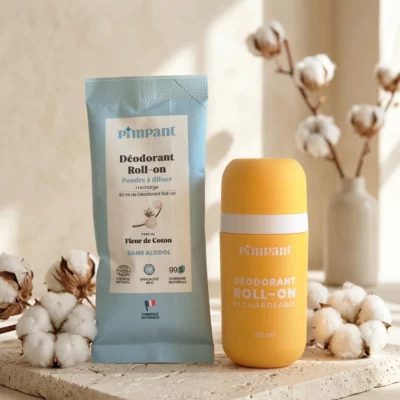 Kit découverte déodorant Fleur de coton- Pimpant