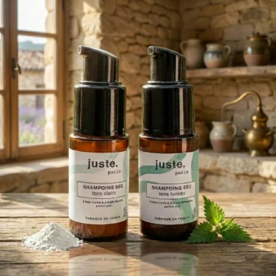 Shampoing sec - Juste Paris - Au choix