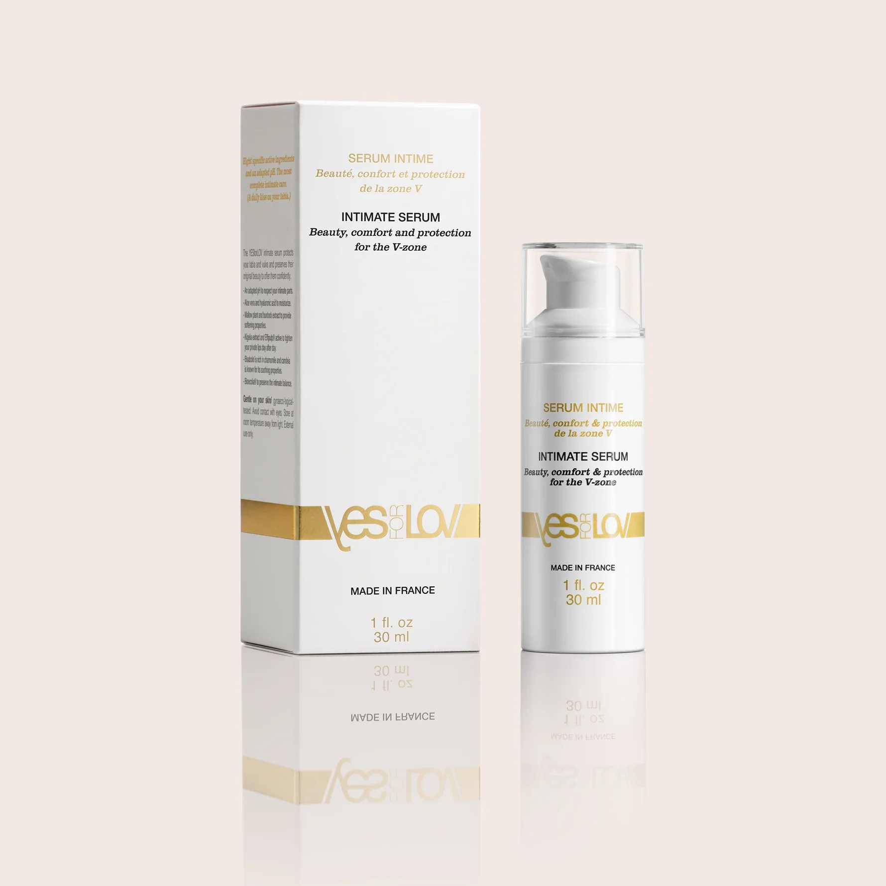 Sérum intime apaisant et hydratant pour la vulve - YESforLOVE