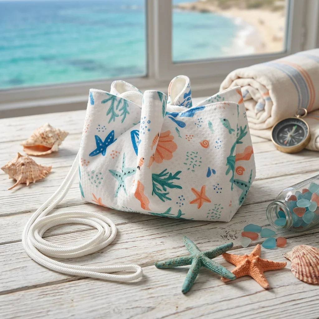 Tapis sac de change "Pédibag" : idéal piscine, sport, plage... - (A choisir) – Image 3